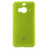Силиконов гръб ТПУ гланц MERCURY за HTC ONE M9 plus зелен 